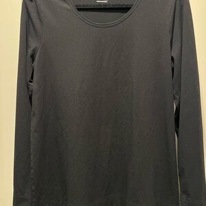 Chico's Black Ultimate Tee Size 2 US Large